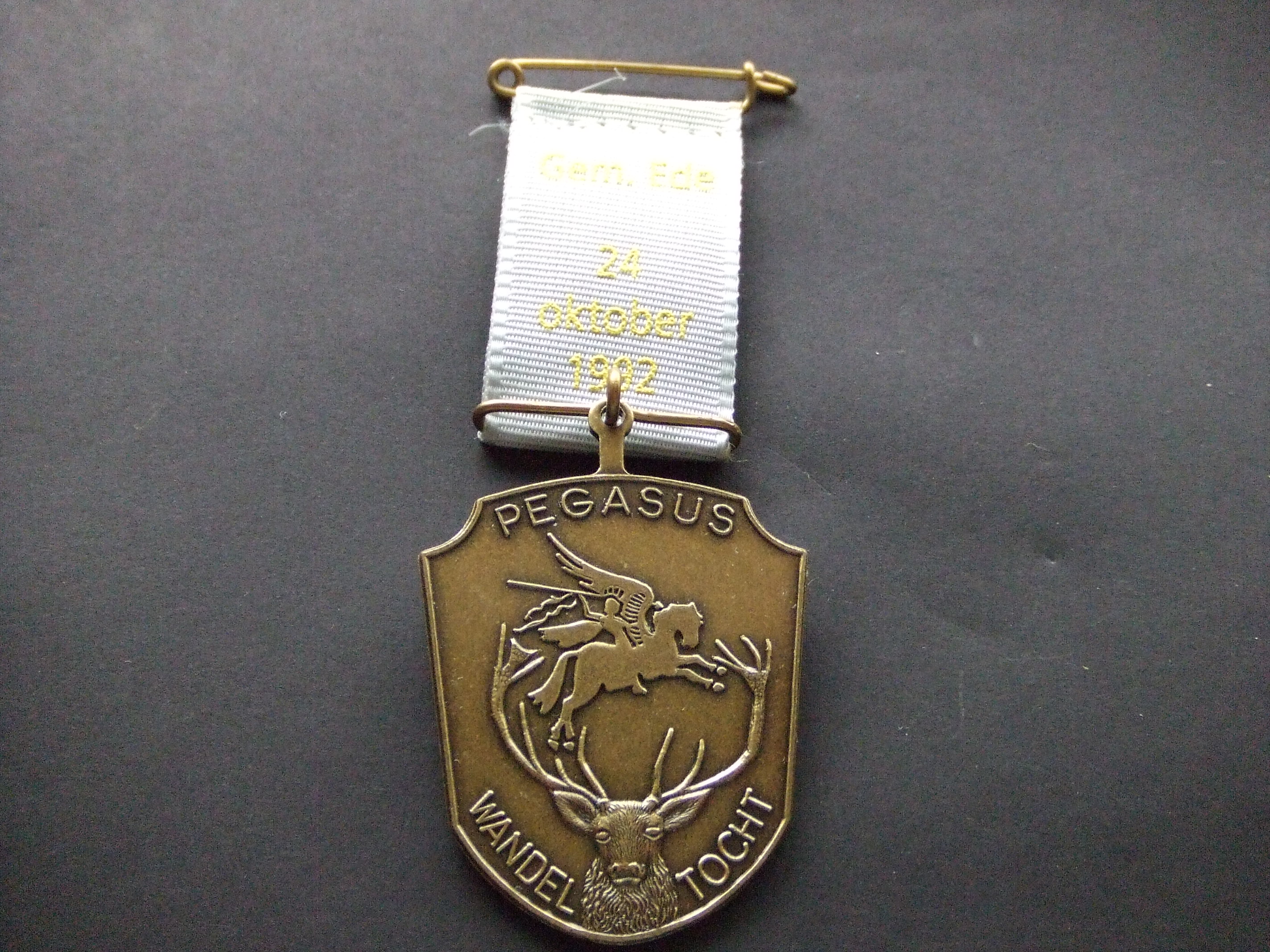Pegasus wandeltocht 1992 ( operatie Pegasus) Dankt zijn naam aan Operatie Pegasus een gevaarlijke ontsnappingstocht tijdens de Tweede Wereldoorlog